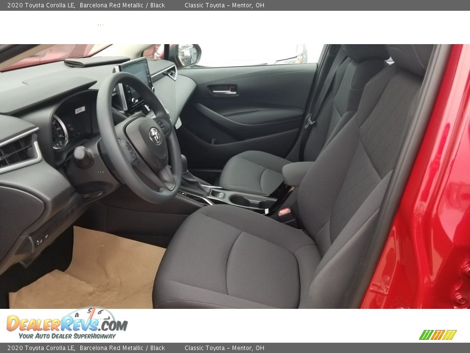 2020 Toyota Corolla LE Barcelona Red Metallic / Black Photo #2