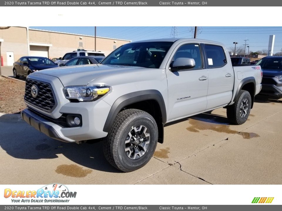 2020 Toyota Tacoma TRD Off Road Double Cab 4x4 Cement / TRD Cement/Black Photo #1