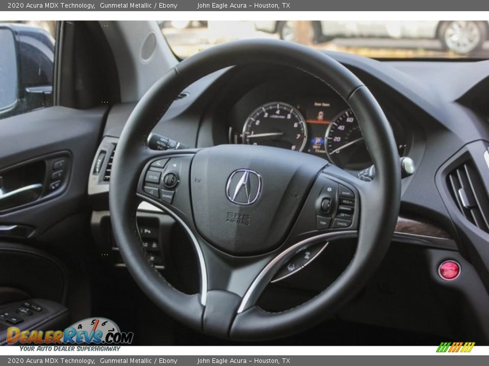 2020 Acura MDX Technology Gunmetal Metallic / Ebony Photo #29