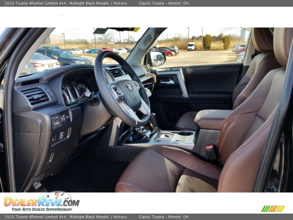 2020 Toyota 4Runner Limited 4x4 Midnight Black Metallic / Hickory Photo #2