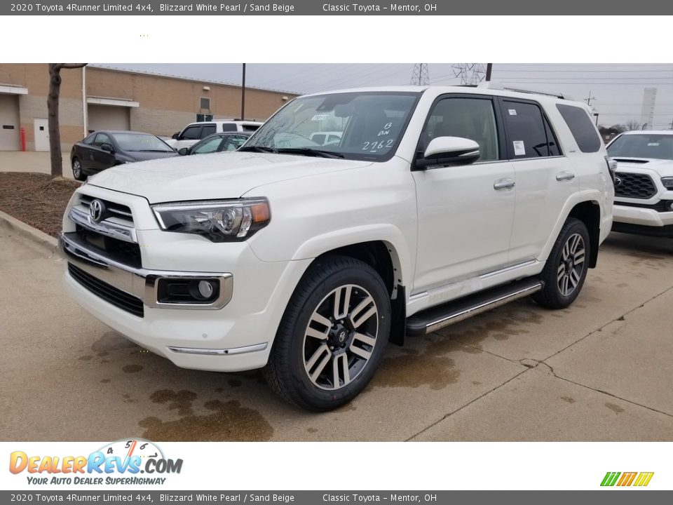 2020 Toyota 4Runner Limited 4x4 Blizzard White Pearl / Sand Beige Photo #1