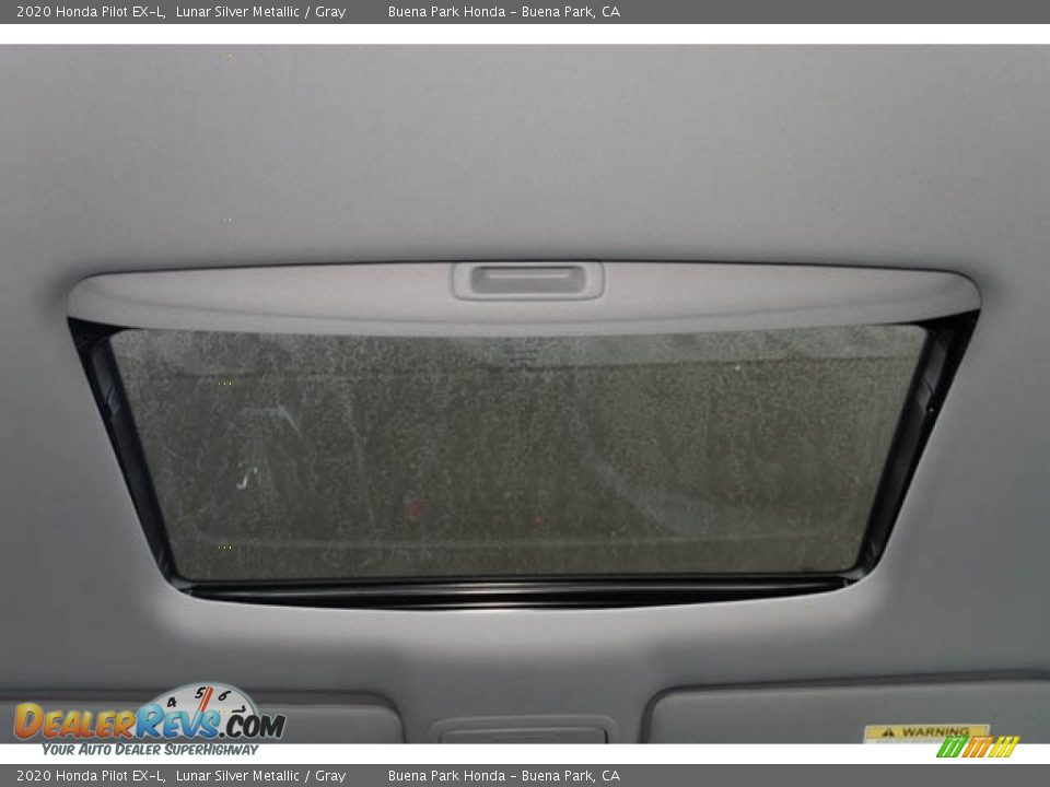 2020 Honda Pilot EX-L Lunar Silver Metallic / Gray Photo #26