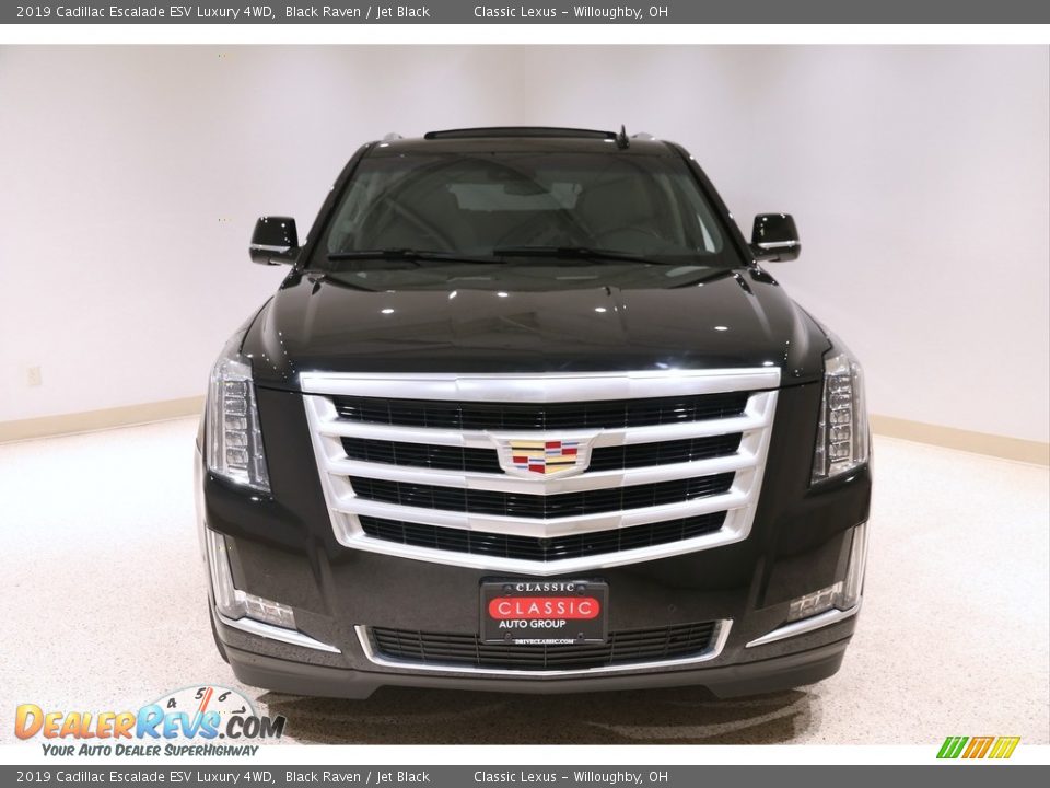 2019 Cadillac Escalade ESV Luxury 4WD Black Raven / Jet Black Photo #2