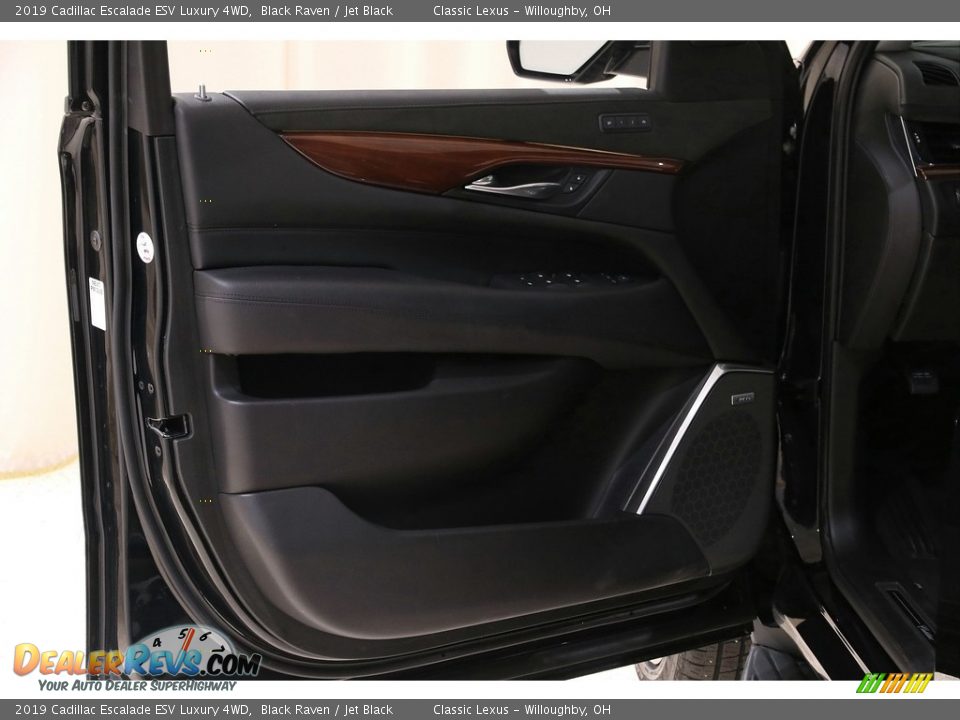 2019 Cadillac Escalade ESV Luxury 4WD Black Raven / Jet Black Photo #4