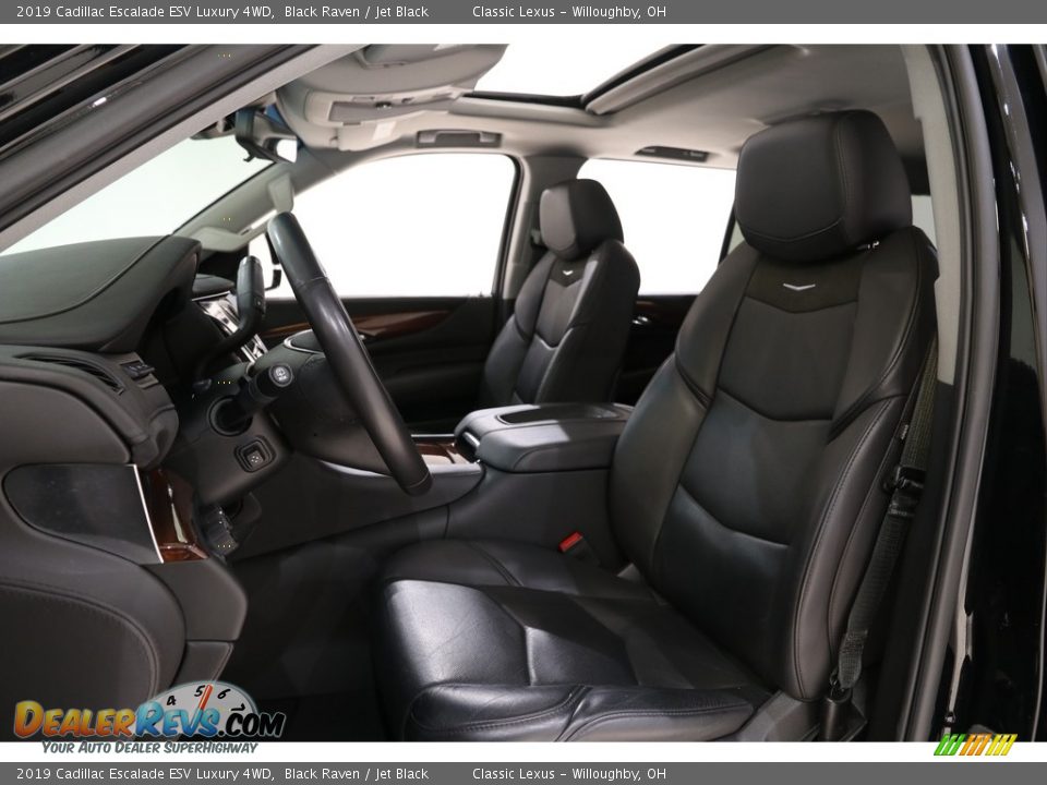 2019 Cadillac Escalade ESV Luxury 4WD Black Raven / Jet Black Photo #5