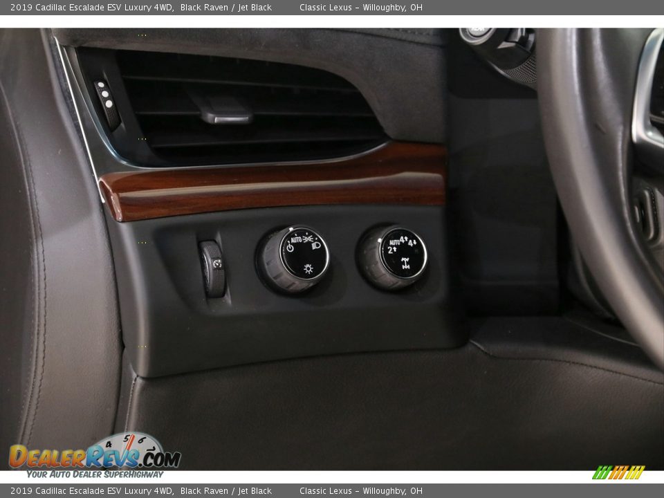 2019 Cadillac Escalade ESV Luxury 4WD Black Raven / Jet Black Photo #6