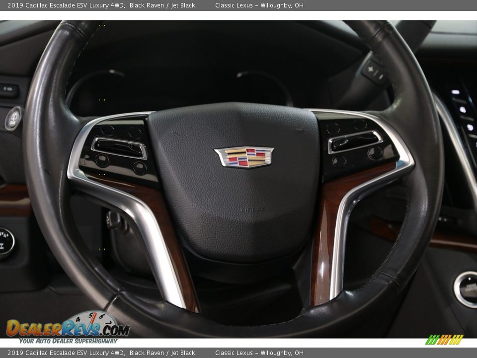 2019 Cadillac Escalade ESV Luxury 4WD Black Raven / Jet Black Photo #8