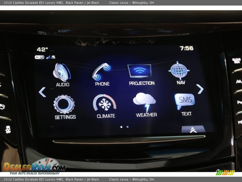 2019 Cadillac Escalade ESV Luxury 4WD Black Raven / Jet Black Photo #11