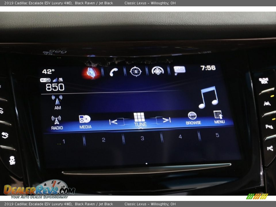 2019 Cadillac Escalade ESV Luxury 4WD Black Raven / Jet Black Photo #13