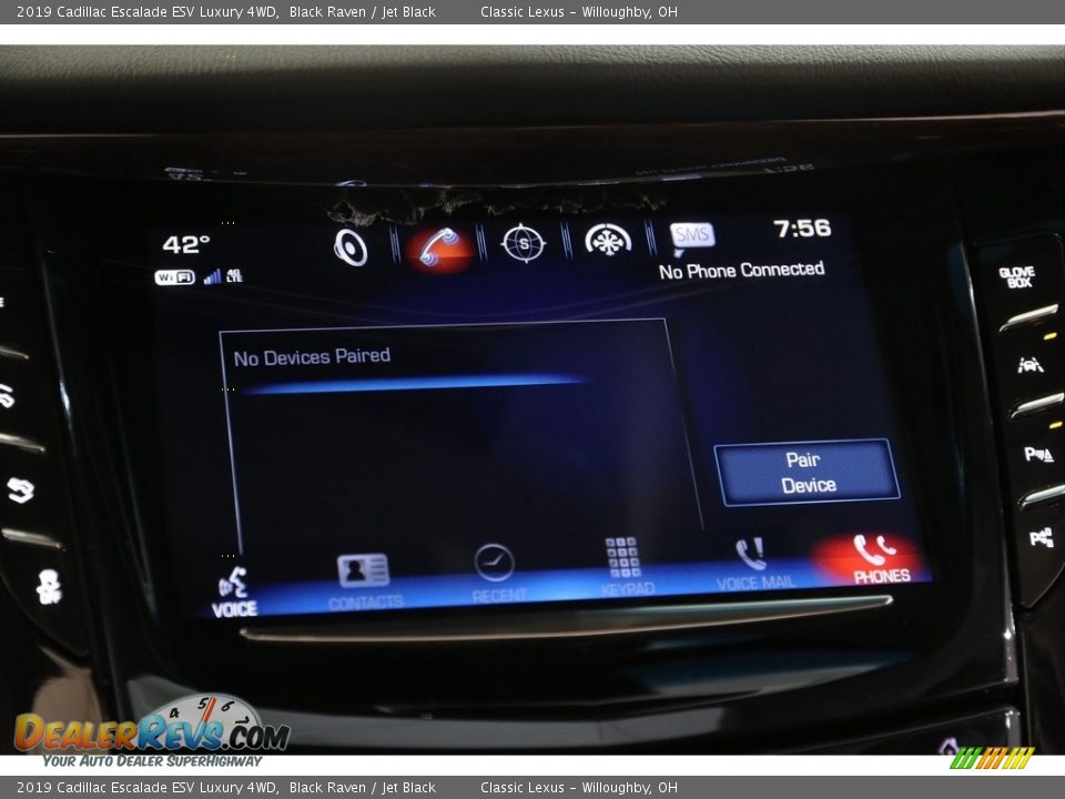 2019 Cadillac Escalade ESV Luxury 4WD Black Raven / Jet Black Photo #14