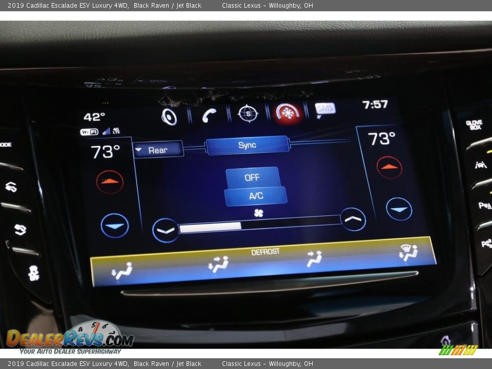 2019 Cadillac Escalade ESV Luxury 4WD Black Raven / Jet Black Photo #16