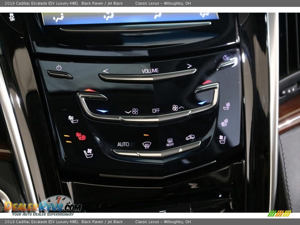 2019 Cadillac Escalade ESV Luxury 4WD Black Raven / Jet Black Photo #17