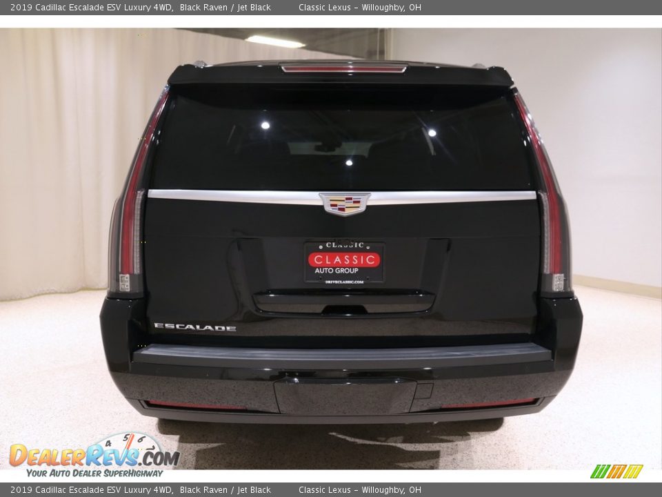 2019 Cadillac Escalade ESV Luxury 4WD Black Raven / Jet Black Photo #24