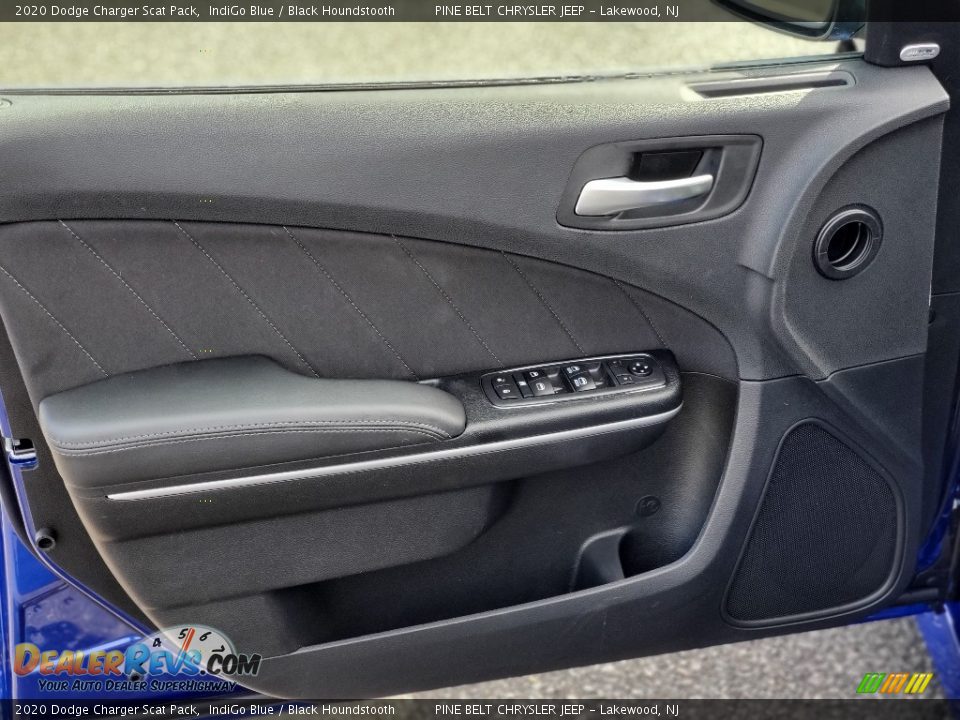 2020 Dodge Charger Scat Pack IndiGo Blue / Black Houndstooth Photo #17