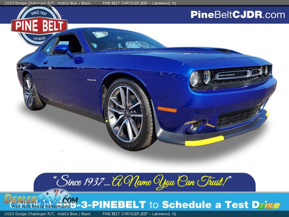 2020 Dodge Challenger R/T IndiGo Blue / Black Photo #1