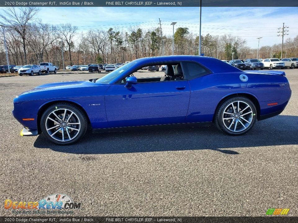 2020 Dodge Challenger R/T IndiGo Blue / Black Photo #6