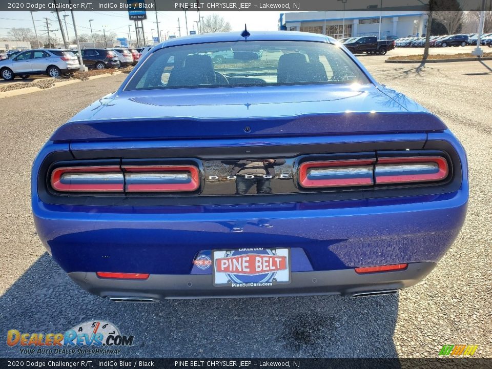 2020 Dodge Challenger R/T IndiGo Blue / Black Photo #8