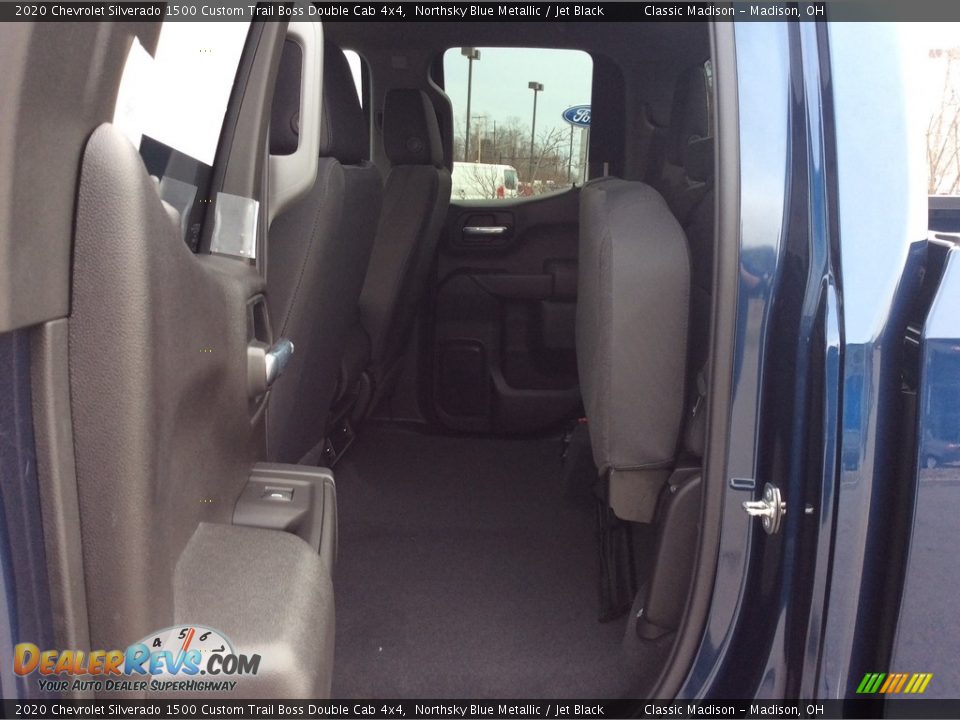 2020 Chevrolet Silverado 1500 Custom Trail Boss Double Cab 4x4 Northsky Blue Metallic / Jet Black Photo #23