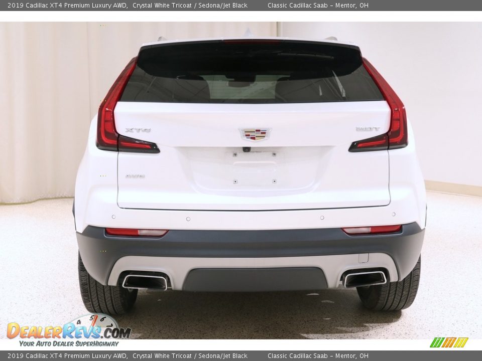 2019 Cadillac XT4 Premium Luxury AWD Crystal White Tricoat / Sedona/Jet Black Photo #20