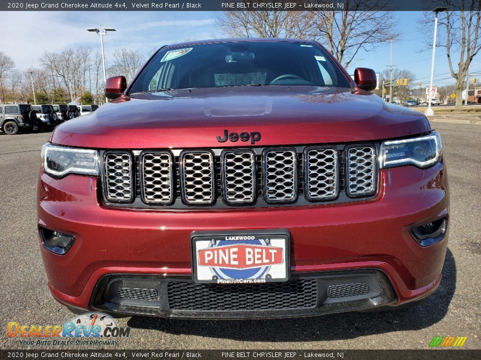 2020 Jeep Grand Cherokee Altitude 4x4 Velvet Red Pearl / Black Photo #3