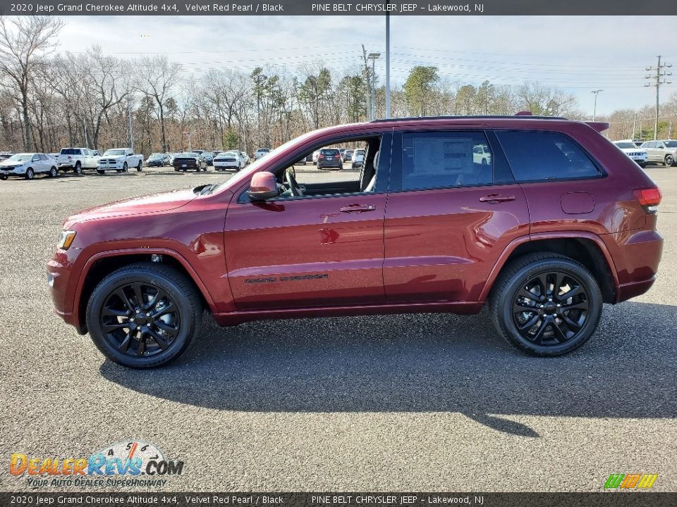 2020 Jeep Grand Cherokee Altitude 4x4 Velvet Red Pearl / Black Photo #4