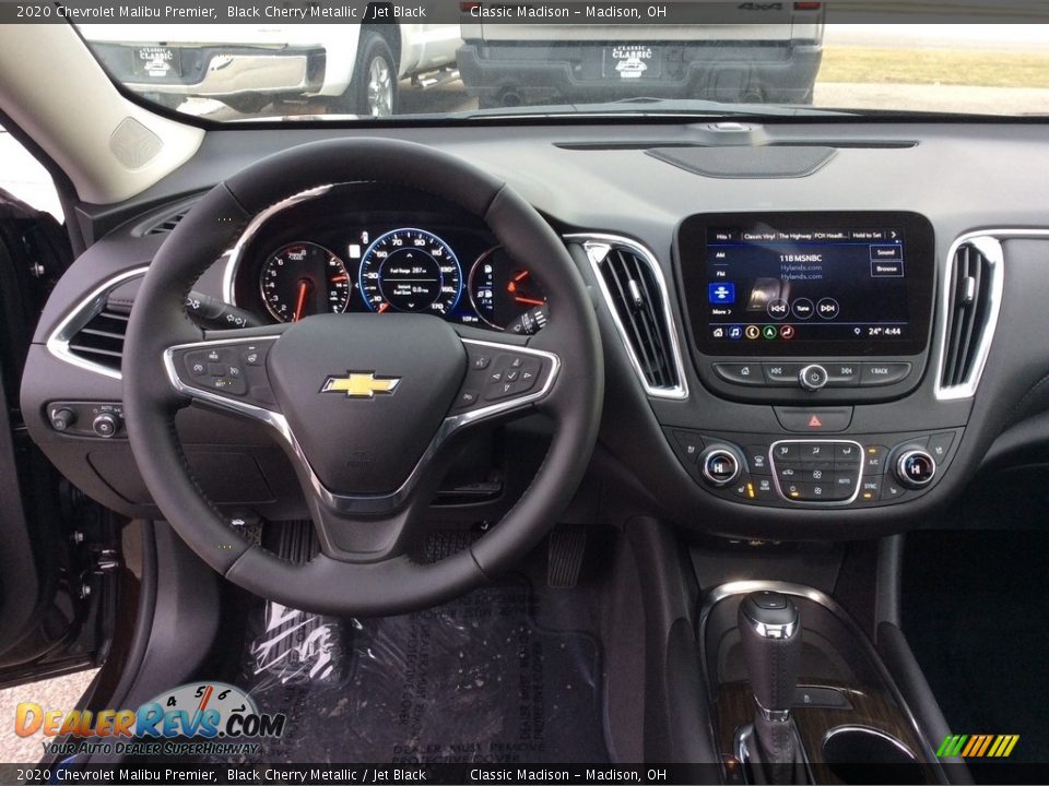 2020 Chevrolet Malibu Premier Black Cherry Metallic / Jet Black Photo #3