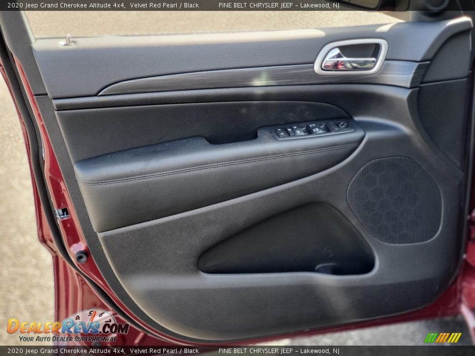 2020 Jeep Grand Cherokee Altitude 4x4 Velvet Red Pearl / Black Photo #11