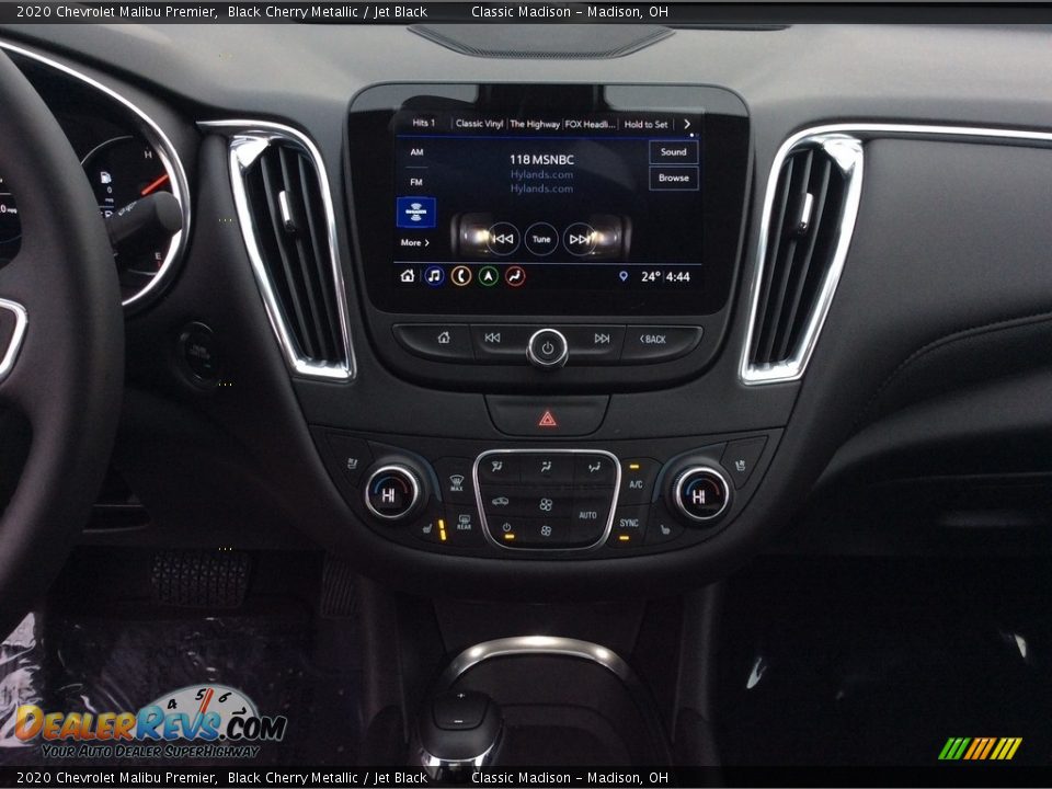 2020 Chevrolet Malibu Premier Black Cherry Metallic / Jet Black Photo #14
