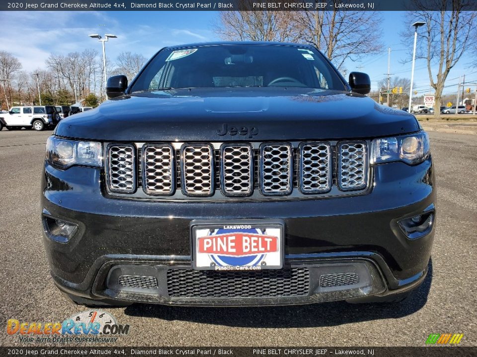 2020 Jeep Grand Cherokee Altitude 4x4 Diamond Black Crystal Pearl / Black Photo #3