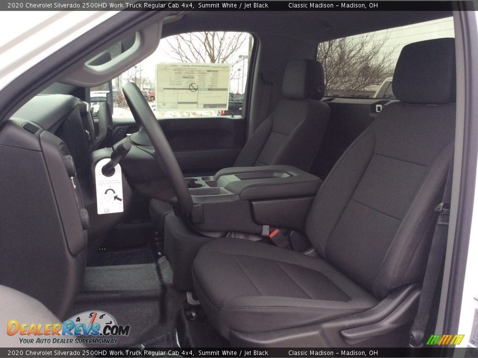 2020 Chevrolet Silverado 2500HD Work Truck Regular Cab 4x4 Summit White / Jet Black Photo #2
