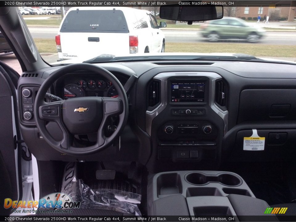 2020 Chevrolet Silverado 2500HD Work Truck Regular Cab 4x4 Summit White / Jet Black Photo #3