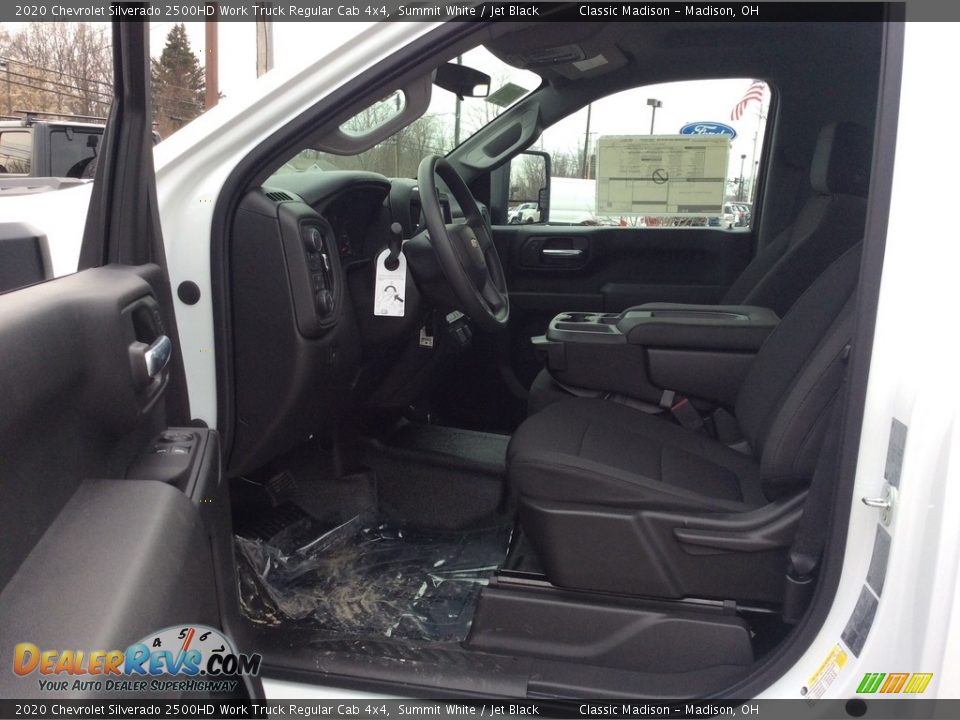 2020 Chevrolet Silverado 2500HD Work Truck Regular Cab 4x4 Summit White / Jet Black Photo #12