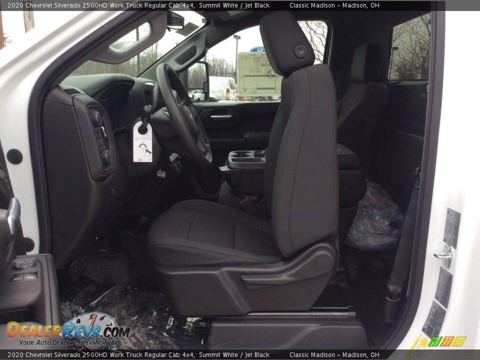 2020 Chevrolet Silverado 2500HD Work Truck Regular Cab 4x4 Summit White / Jet Black Photo #13