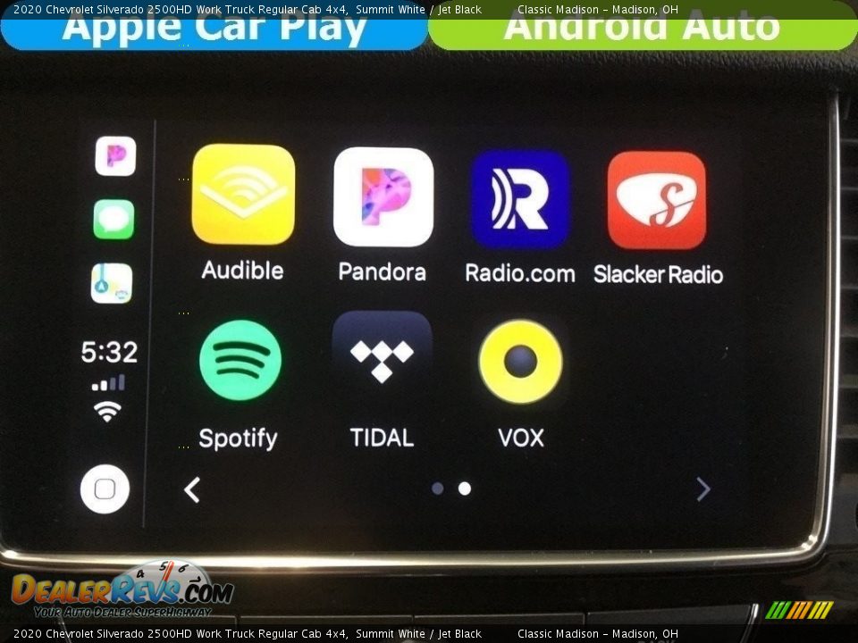 2020 Chevrolet Silverado 2500HD Work Truck Regular Cab 4x4 Summit White / Jet Black Photo #17