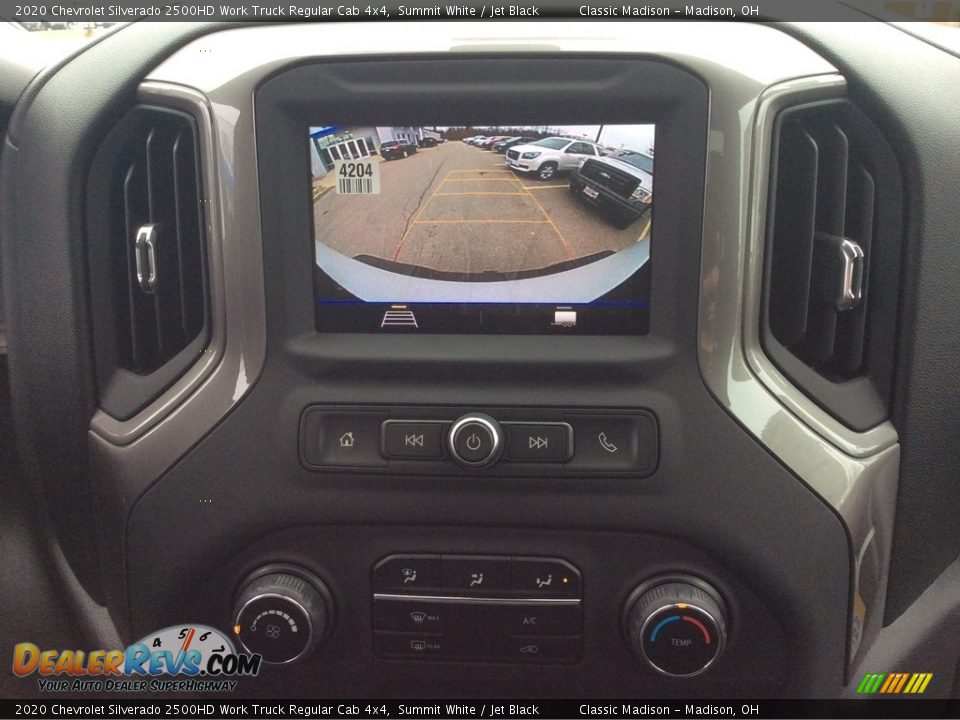 2020 Chevrolet Silverado 2500HD Work Truck Regular Cab 4x4 Summit White / Jet Black Photo #21