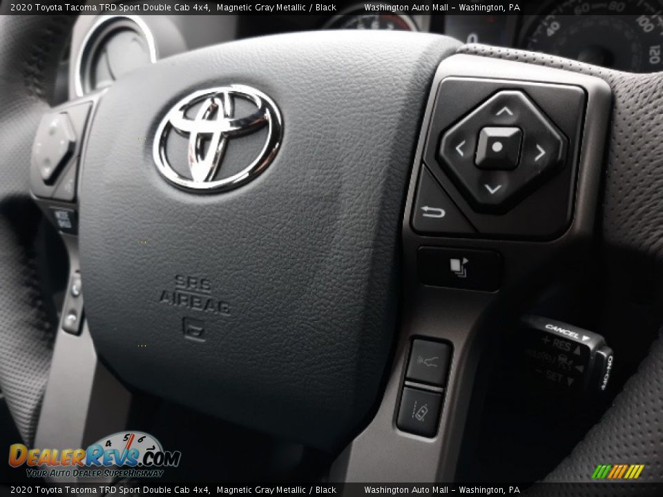 2020 Toyota Tacoma TRD Sport Double Cab 4x4 Magnetic Gray Metallic / Black Photo #6