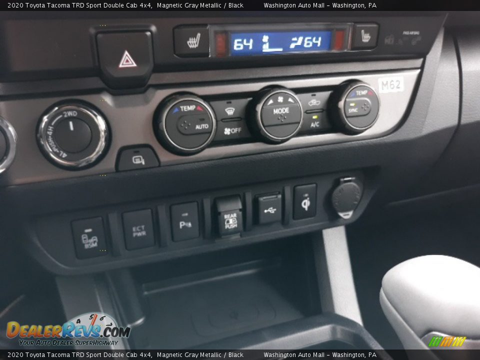2020 Toyota Tacoma TRD Sport Double Cab 4x4 Magnetic Gray Metallic / Black Photo #14