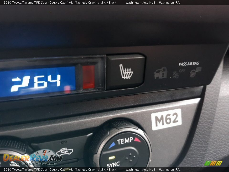 2020 Toyota Tacoma TRD Sport Double Cab 4x4 Magnetic Gray Metallic / Black Photo #20