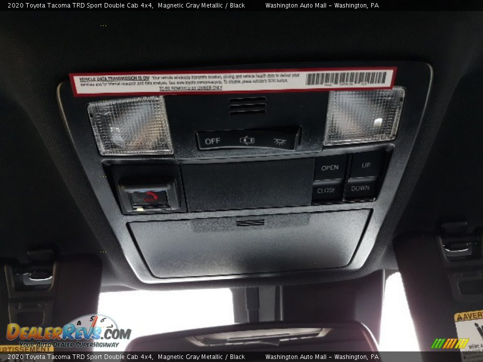 2020 Toyota Tacoma TRD Sport Double Cab 4x4 Magnetic Gray Metallic / Black Photo #22