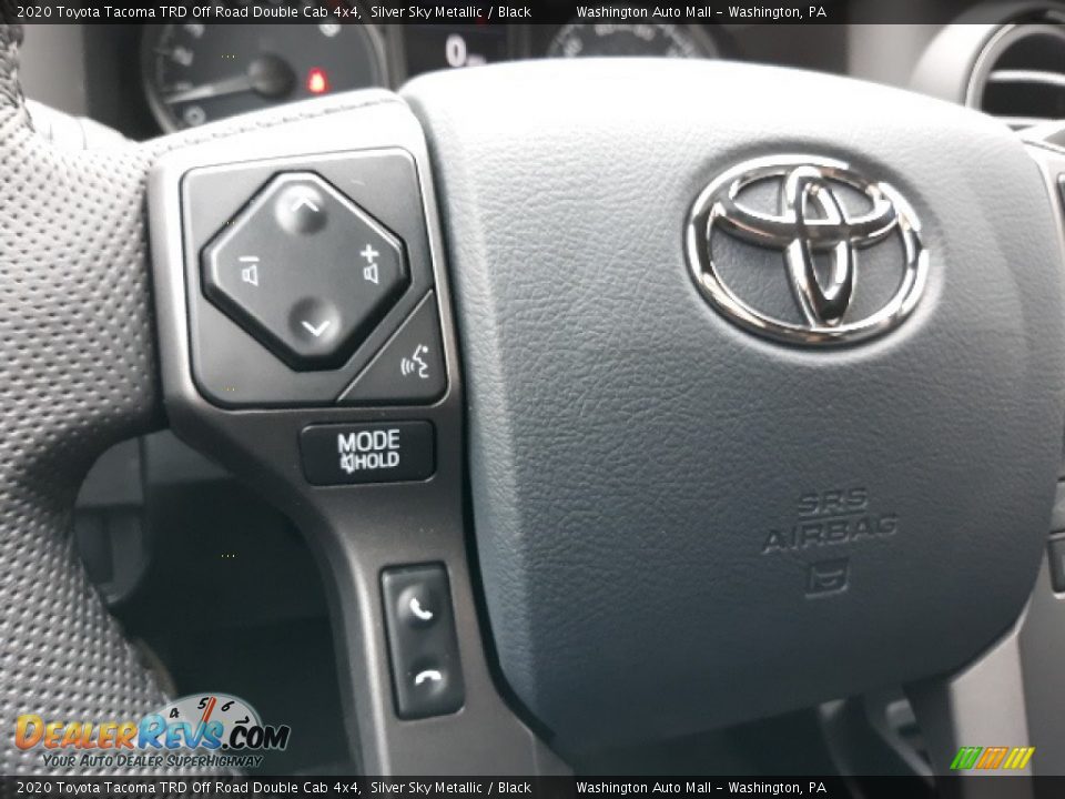 2020 Toyota Tacoma TRD Off Road Double Cab 4x4 Silver Sky Metallic / Black Photo #5