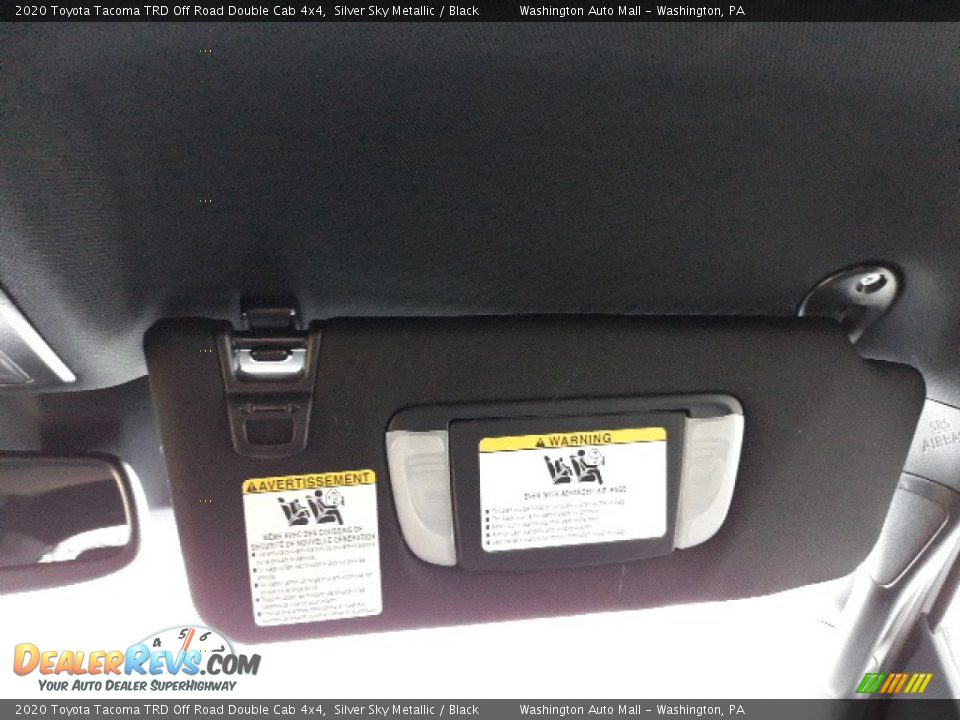 2020 Toyota Tacoma TRD Off Road Double Cab 4x4 Silver Sky Metallic / Black Photo #23