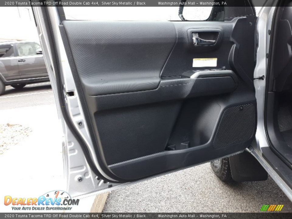 2020 Toyota Tacoma TRD Off Road Double Cab 4x4 Silver Sky Metallic / Black Photo #28