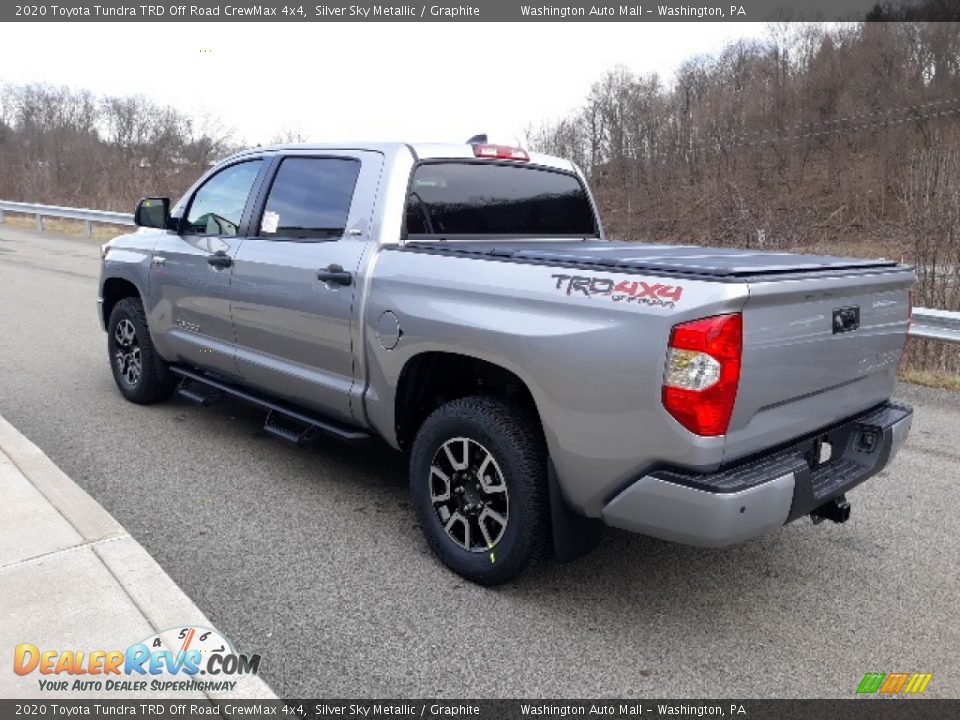 2020 Toyota Tundra TRD Off Road CrewMax 4x4 Silver Sky Metallic / Graphite Photo #2
