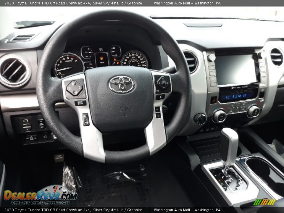2020 Toyota Tundra TRD Off Road CrewMax 4x4 Silver Sky Metallic / Graphite Photo #3