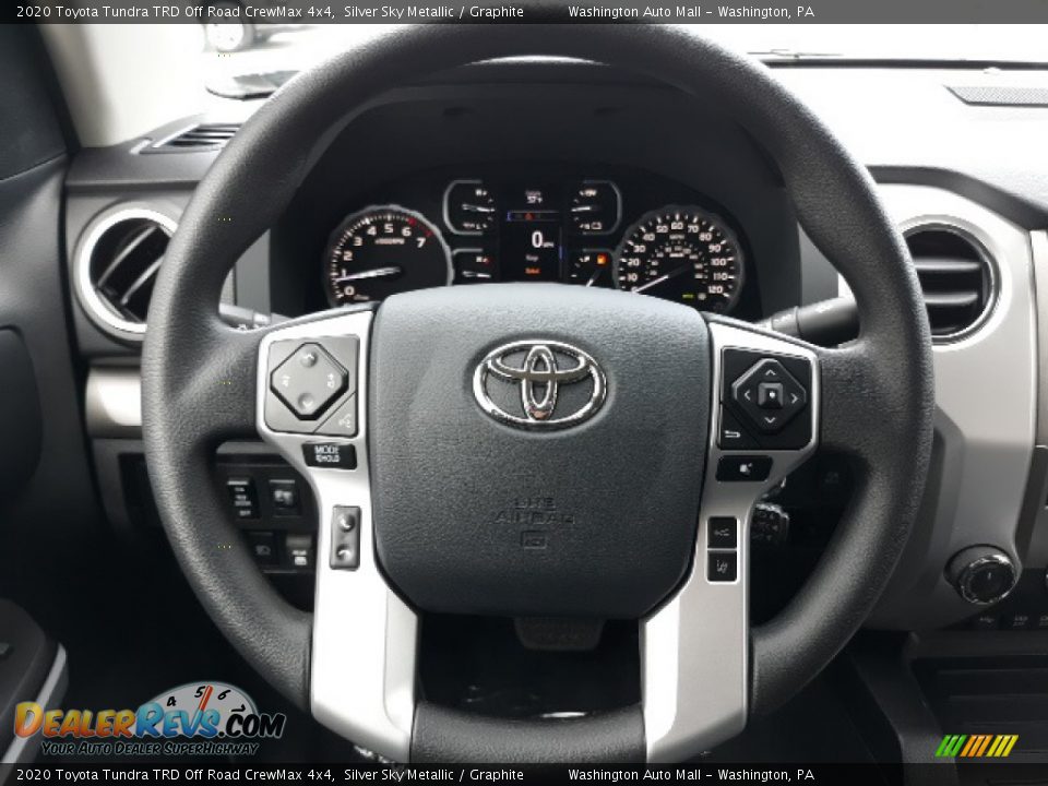 2020 Toyota Tundra TRD Off Road CrewMax 4x4 Silver Sky Metallic / Graphite Photo #4