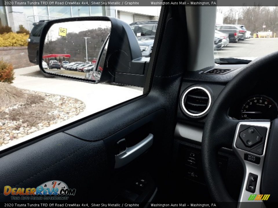 2020 Toyota Tundra TRD Off Road CrewMax 4x4 Silver Sky Metallic / Graphite Photo #7