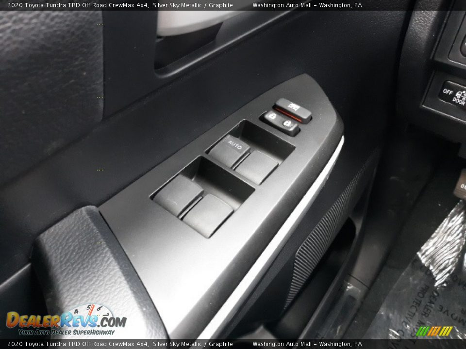 2020 Toyota Tundra TRD Off Road CrewMax 4x4 Silver Sky Metallic / Graphite Photo #8