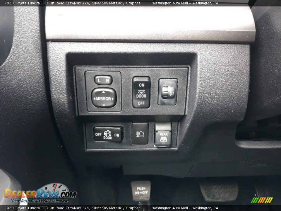 2020 Toyota Tundra TRD Off Road CrewMax 4x4 Silver Sky Metallic / Graphite Photo #9