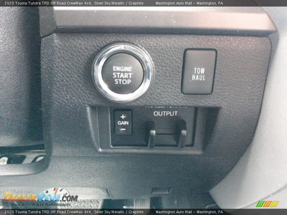 2020 Toyota Tundra TRD Off Road CrewMax 4x4 Silver Sky Metallic / Graphite Photo #10