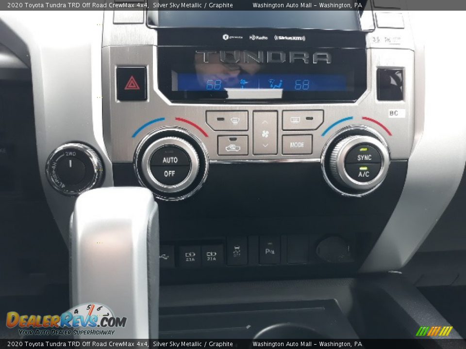 2020 Toyota Tundra TRD Off Road CrewMax 4x4 Silver Sky Metallic / Graphite Photo #12